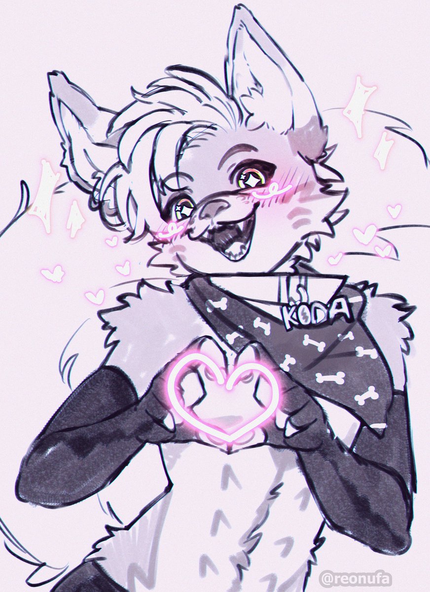 Share the love! 🫶
🎁: <a href="/socksthewolf/">socksthewolf.com</a> 
🎨: <a href="/reonufa/">✦ Reon Ufa🌙🐇 ケモノ</a>