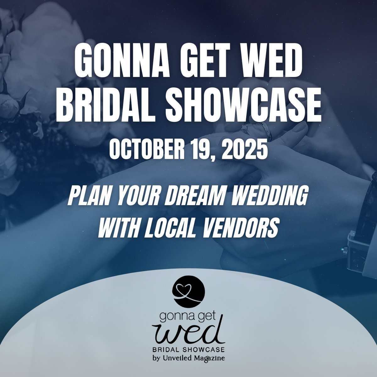 𝑾𝒆𝒅𝒅𝒊𝒏𝒈 𝒑𝒍𝒂𝒏𝒏𝒊𝒏𝒈 𝒎𝒂𝒅𝒆 𝒔𝒊𝒎𝒑𝒍𝒆 💍
The <a href="/GonnaGetWed/">GonnaGetWed.com</a> Bridal Showcase is returning this 𝗦𝘂𝗻𝗱𝗮𝘆, 𝗢𝗰𝘁𝗼𝗯𝗲𝗿 𝟭𝟵 𝗳𝗿𝗼𝗺 𝟭𝟮–𝟯 𝗣𝗠!

✨ Everything you need for your perfect day, all in one place.

🔗 tinyurl.com/ycxf6cbk