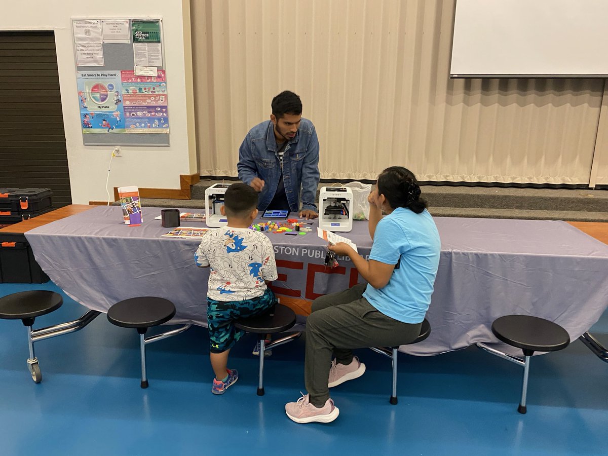 We had Kindergarten family fun night tonight!