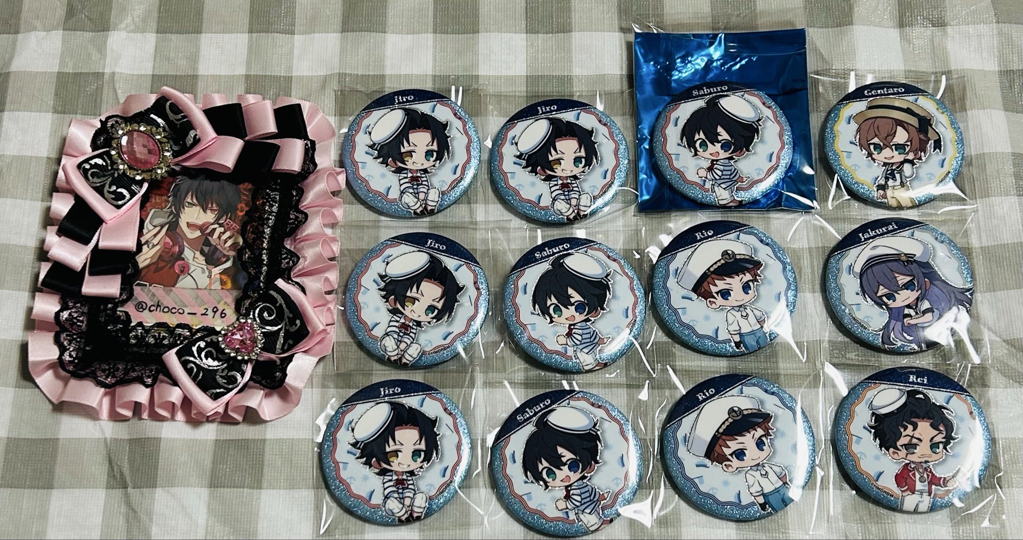 新品★ヒプマイ★雪まつり★缶バッジ★コンプリート★18点セット ヒプマイ どついたれ本舗 白膠木簓 雪まつり アクスタ＆缶バッジ