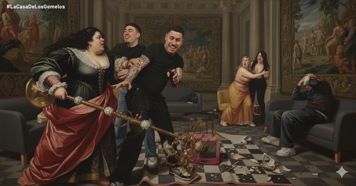 Os dejo el nuevo cuadro de El Prado #LaCasaDeLosGemelos