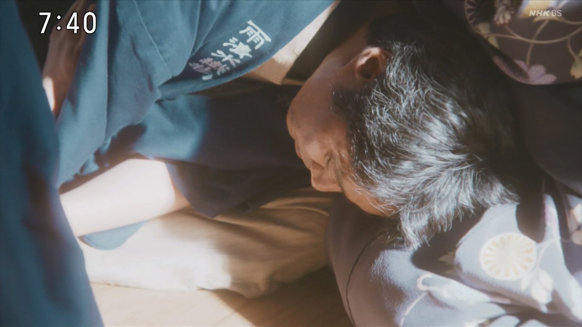 #ばけばけ【無念】今作の 鴨居の大将は エリーちゃんに会えず。二人が再会するシーンを 楽しみにしてたのに…。