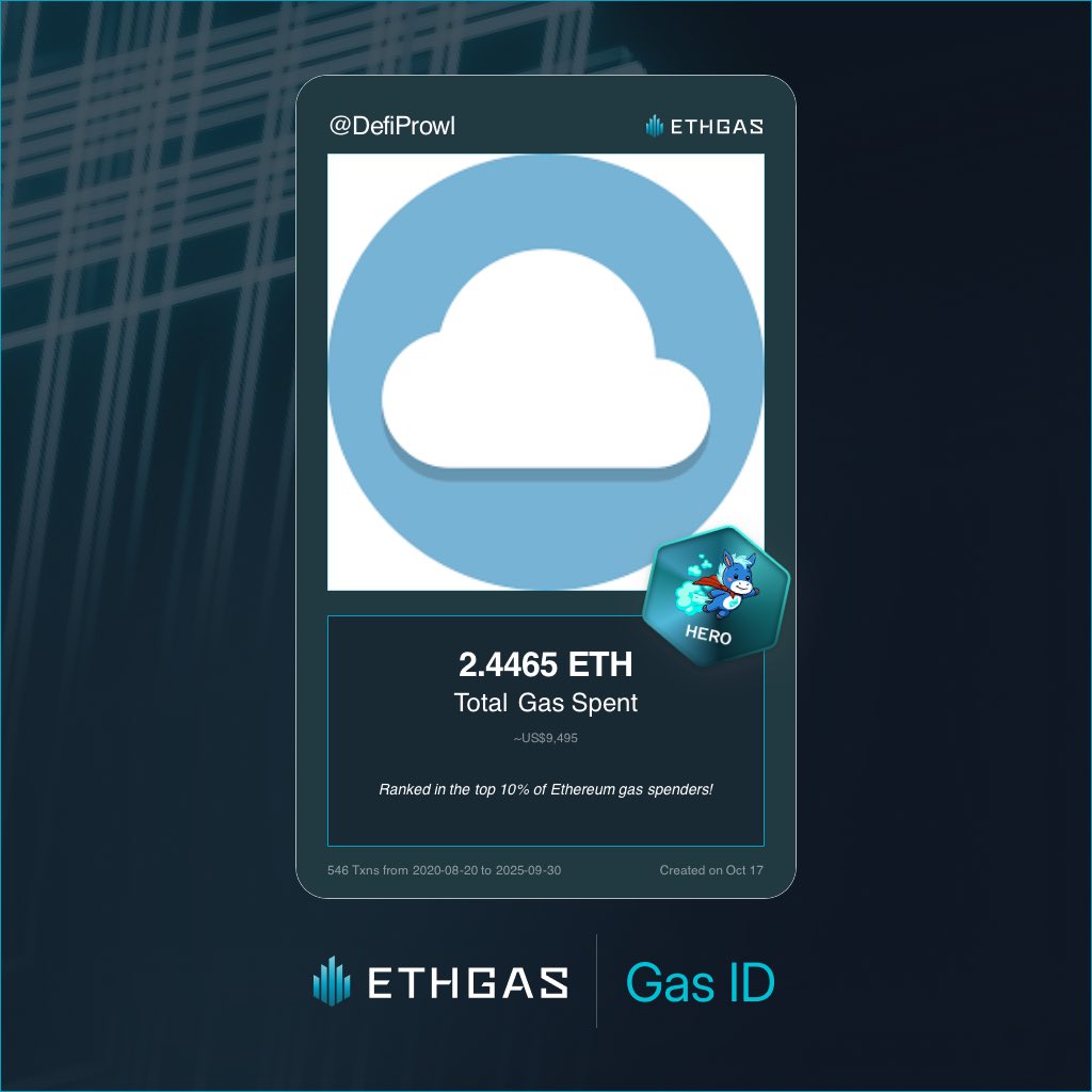DefiProwl's tweet image. 코인을 오래전부터 해서 그런지 생각보다 가스비가 많이 나왔네요

HERO라니.. 이게 얼마여

ethgas.com/community/onbo…