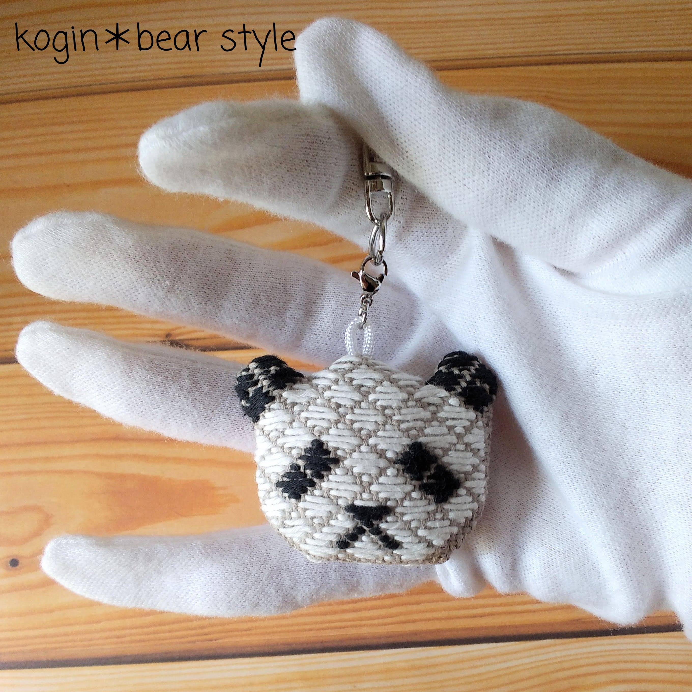 テディベア作家 パンダ こひろ＠こぎん刺しのテディベア作家 kogin＊bear styl on X