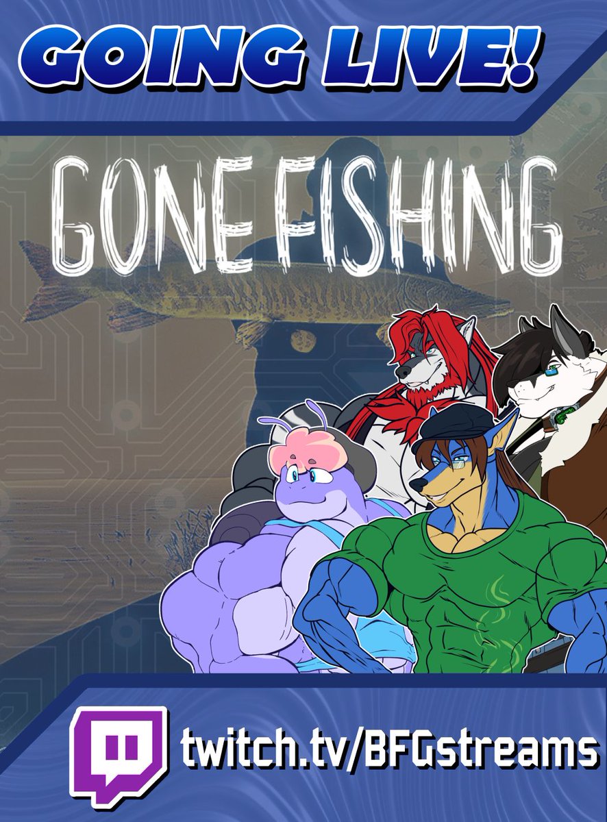 WE ARE LIVE

A chill day at the pond.

Come and join us for Gone Fishing!

twitch.tv/BFGstreams
twitch.tv/BFGstreams
twitch.tv/BFGstreams