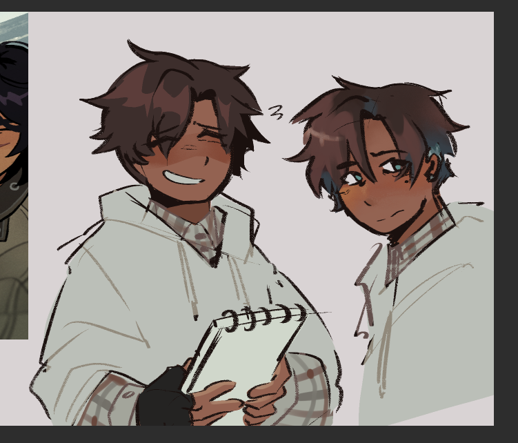 I will do better drawings of him later im still learning how to draw him