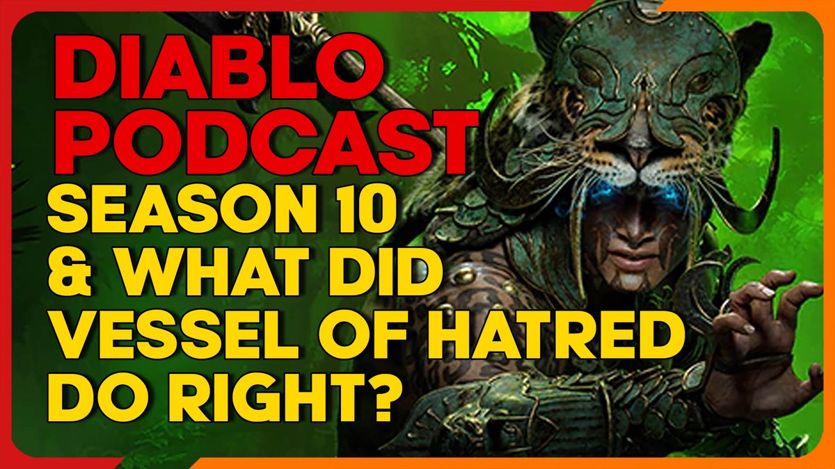 PureDiabloCom's tweet image. A new Diablo Podcast is ready. This week @MacroBioBoi  joins the discussion, which looks at Season 10 and what the expansion got right. Go listen or watch!

purediablo.com/the-diablo-pod…

#diablo4 #diabloIV #diablo #diablopartner