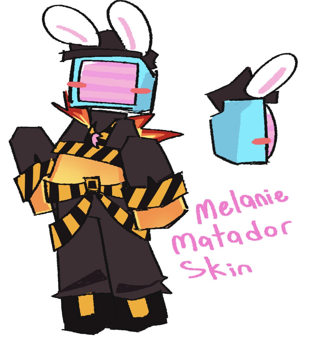 OK HELLO HI GUYS #meleeniacs melanie regretevator skin concept