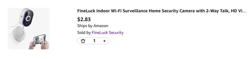 PriceErrors's tweet image. 🚨 Security Cameras from Just $2.83!

🔥 Extra 50% OFF applied at checkout — ENDS TONIGHT!

🎥 Snag this deal:
👉 joylink.io/AWZ6fZU
🛒 Shop all discounted items here:
👉 joylink.io/OMZKBtT

 #Deals #SecurityCamera #Ad