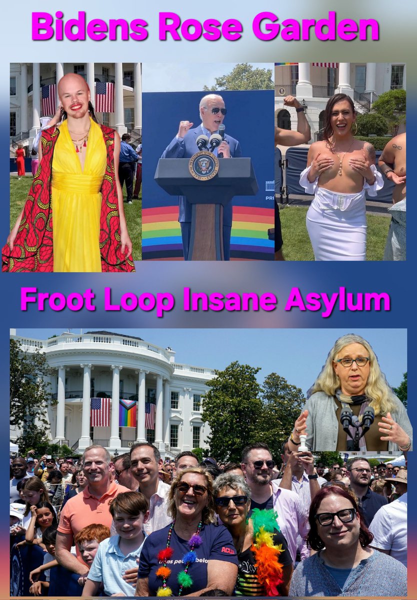 Trumps Rose Garden vs Biden Rose Garden 
Its Good vs Evil
Michael vs Lucifer 
Believers vs demons