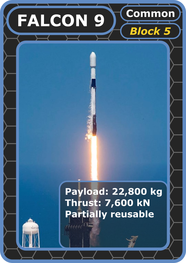 Working on rocket trading cards, what do you guys think of the design?