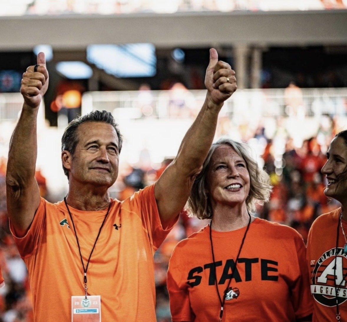 CSU Homecoming this weekend! 

If you’re around cheering on the Rams this weekend make sure to say hello 👋🐏