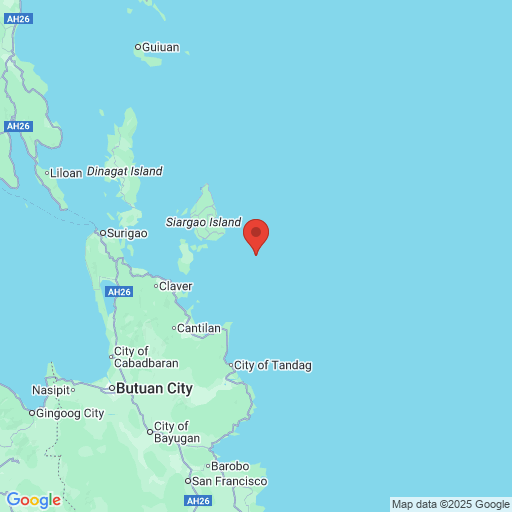 EmergenzaH24's tweet photo. Allerta #Terremoto: 2025-10-16 23:03:16 UTC -  Magnitude(Mwp) 6.0  -  Philippines [Sea]
Info su: https://t.co/lC2i5ewWfj
#Heartquake #Sisma
Hai sentito il terremoto? Raccontalo su https://t.co/uRFnRz6had https://t.co/0kNsCRjAEm
