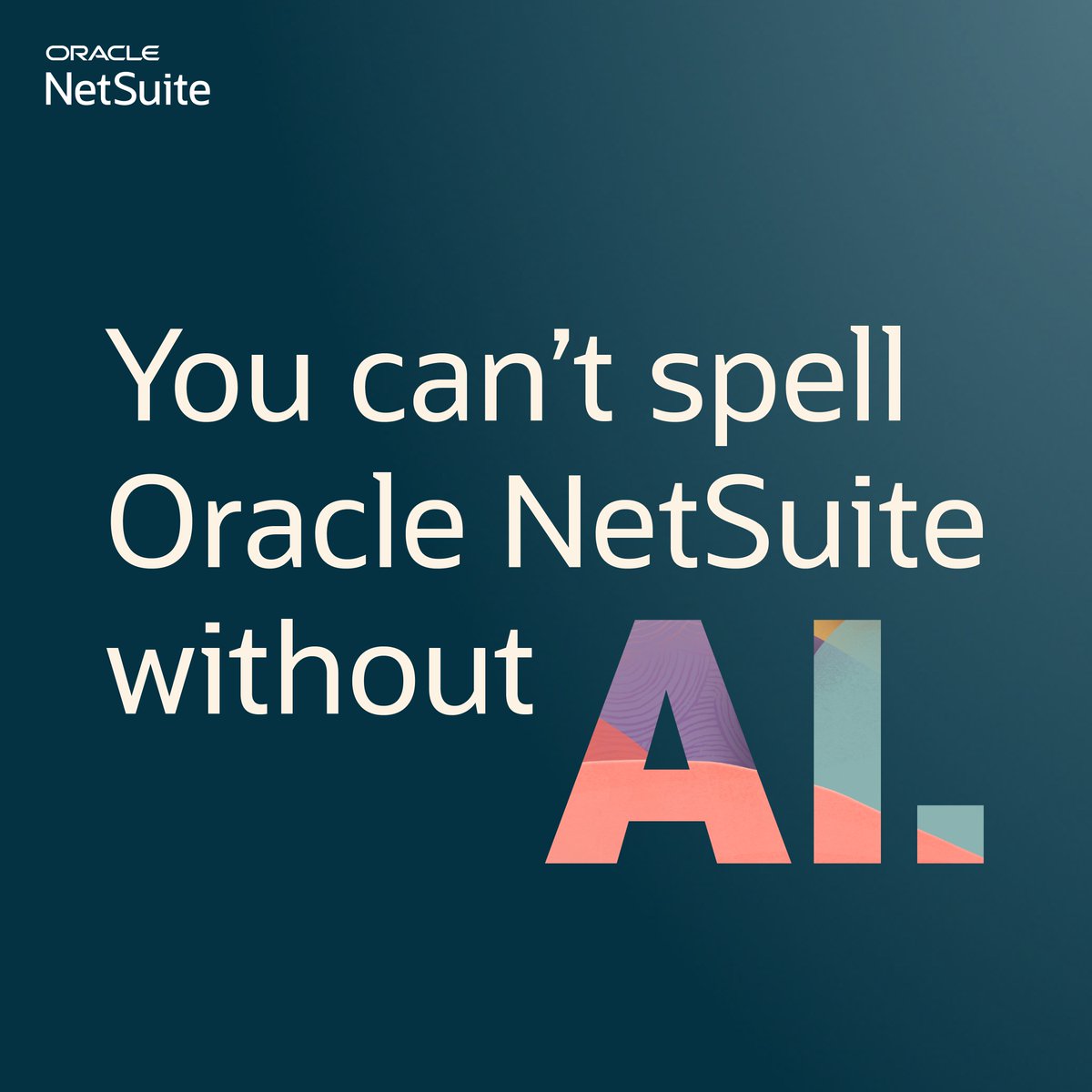 NujDeCastro's tweet image. One system. One data source. Better AI. That’s @NetSuite. social.ora.cl/6017A2GbW