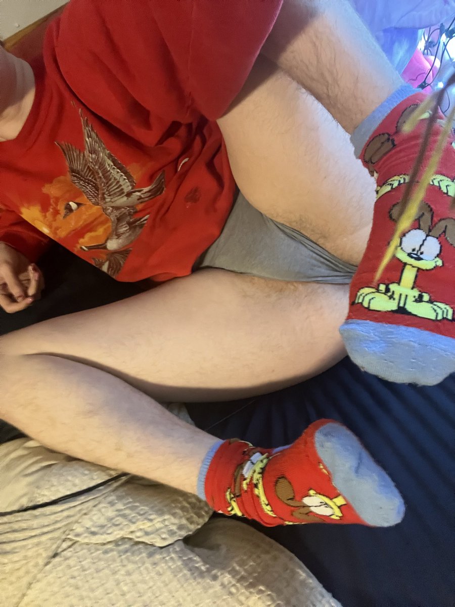 Look at my odi socks!! So fucking cute &lt;33