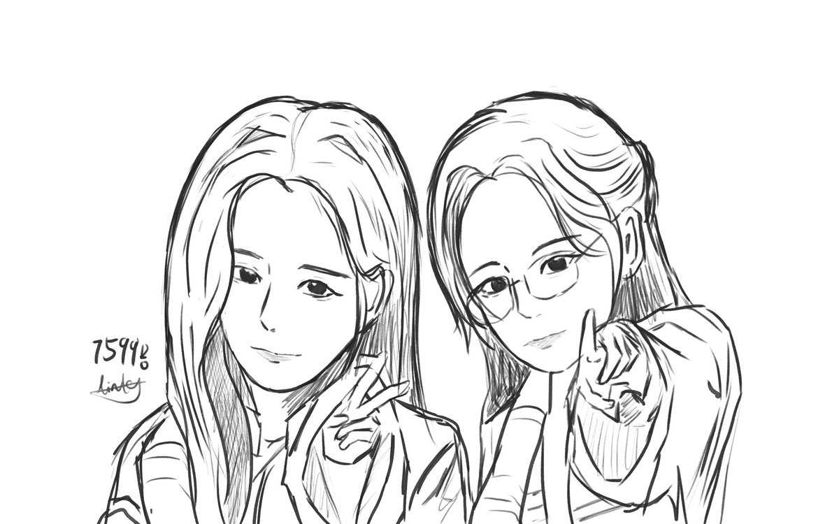 Linky1013's tweet photo. #투텐즈 #김유연 #김나경 
#twotenz #YooYeon #NaKyoung #triplesfanart https://t.co/QJ0p0QgX4R