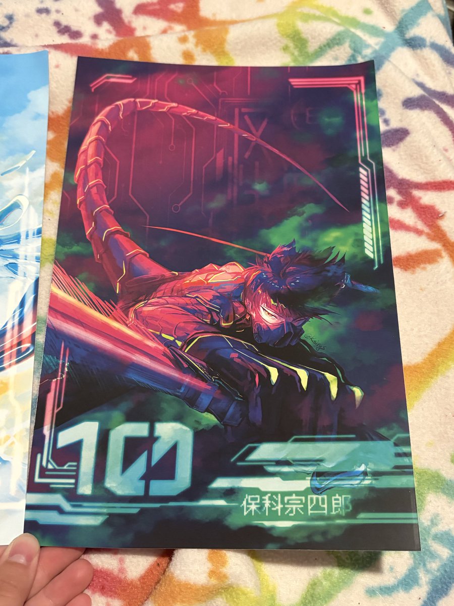 <a href="/kisirys_/">Iris</a> Omg!! I’ve been trying to find you since yeticon!! I lost your business card!! I got one of everything Kaiju no 8 themed!!