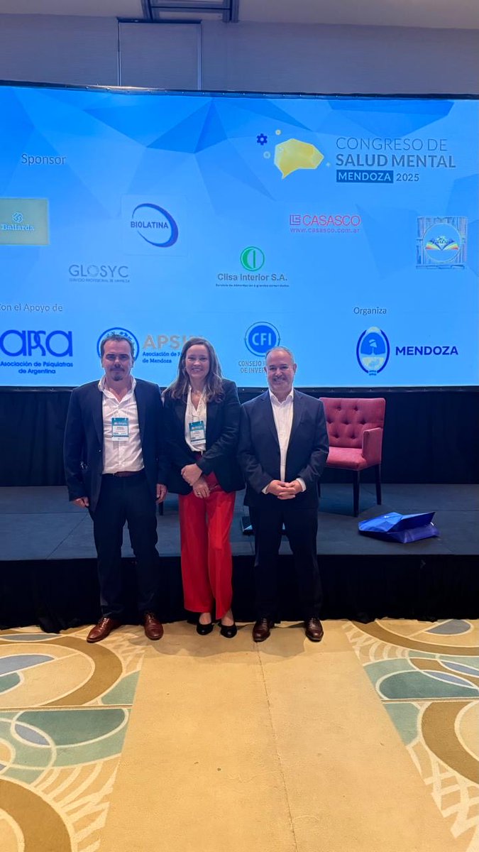 Empezamos a acostumbrarnos:
- A que cada año tengamos un congreso de salud mental que nos represente en lo formativo y preventivo 
- A que el Gobernador, la vice, ministro, subsecretaria y todos los equipos prioricen a la salud mental de Mza
- A que las políticas públicas de