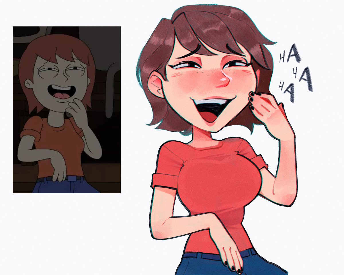 Smiling Friends background characters with 4 seconds of screentime ♡