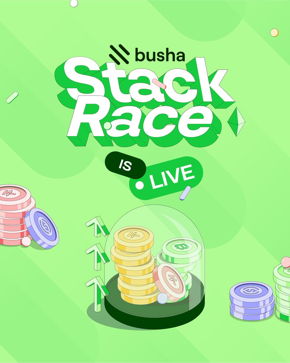 Bheebay_'s tweet photo. Most people want to grow their crypto portfolio.
But the real challenge isnโt buying the dip, itโs actually about staying consistent.
Thatโs what the #BushaStackRace was built for. Consistency. This savings challenge that rewards you for stacking crypto regularly.
๐งต https://t.co/KpmjzsqYke