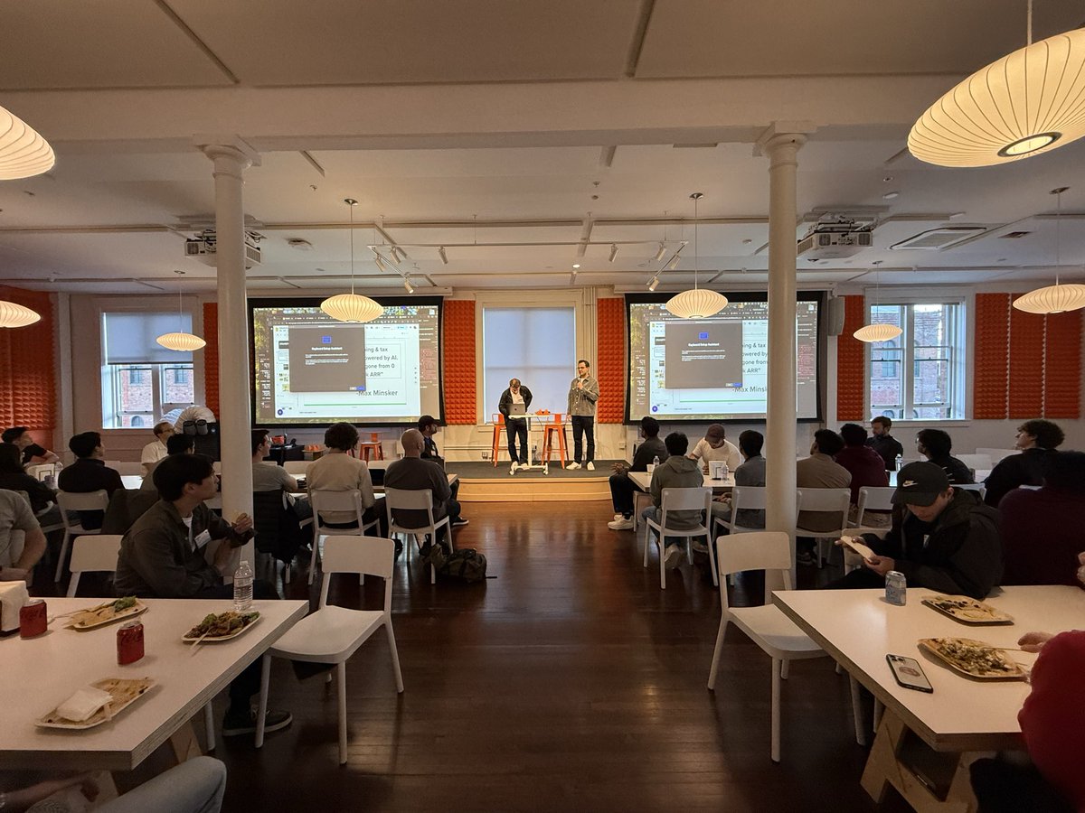 Me and Sean demoed Cranston in front of the batch tonight for the first time!

The future of automated accounting is (basically) here 🧾🧾🧾🧾