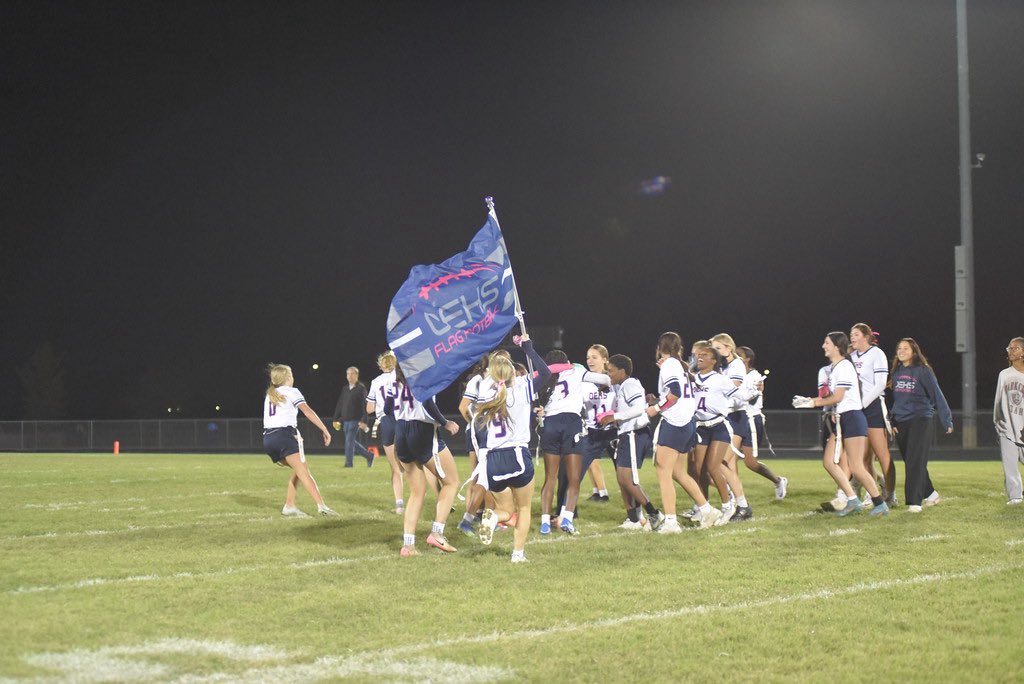 danistone2027's tweet photo. I am very honored to be recognized with SPC All-Conference West Division and Co-MVP Offense for the first season of flag football. Thank you for the appreciation, among so many talented athletes. Below are some photos and one of my touchdown passes! @OEHS_GoWolves https://t.co/zMBcpO2bPD