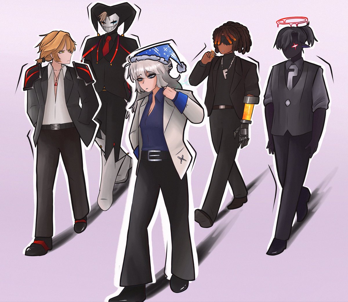 vlapplace's tweet image. #marlowwwfanart #sharpnessfanart #clownpiercefanart #mugmfanart #flamefragsfanart