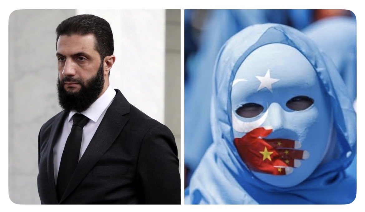 Suriye Cumhurbaşkanı Ahmed Şara:

İnşallah Doğu Türkistan'ın kurtuluşunu da göreceğiz!

#FreeTurkistan