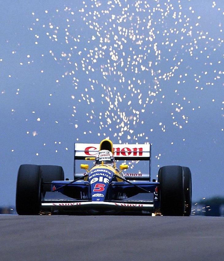 1992 #Williams - #Renault FW14B 
The lion Nigel Mansell 🇬🇧