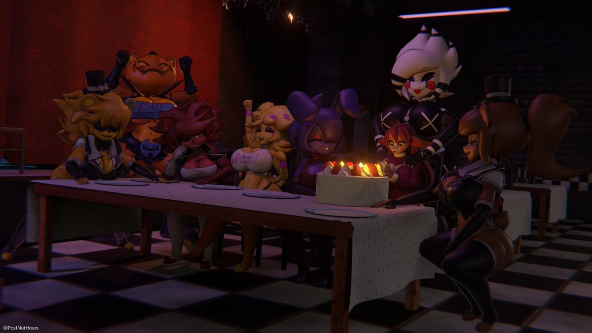 Almost forgot to mention its this sweet beans Birthday!

FAZCLAIRE Models: <a href="/CryptiaCurves/">🔞Cryptia🔞</a> 
Map: <a href="/ContentBot0777/">🔞CB Creative Studio (Commissions OPEN)🔞</a> 
Bday Lamb: <a href="/HazelNut1726/">HazelNut1</a>