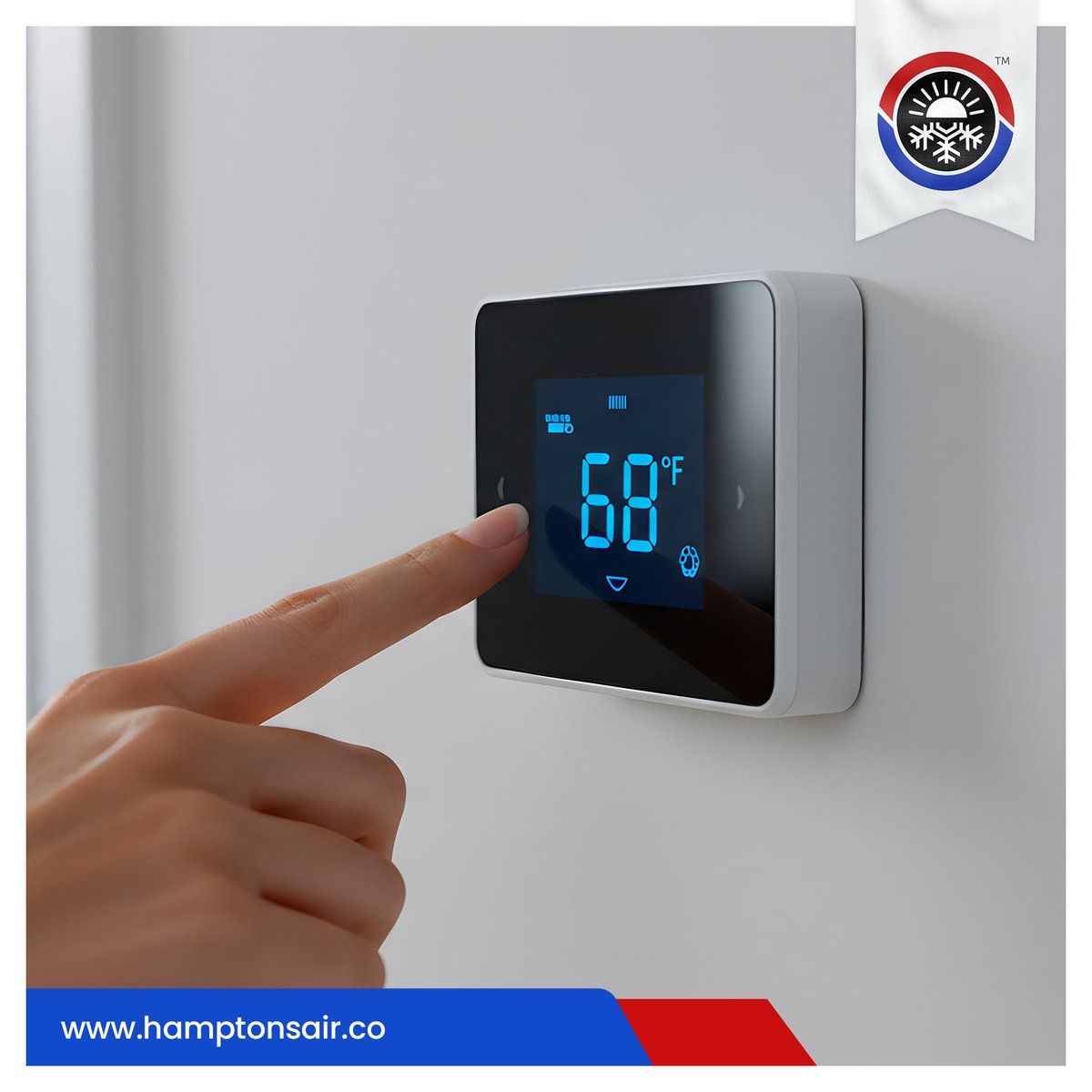 Set your thermostat to 68°F in fall and save up to 10% on energy.