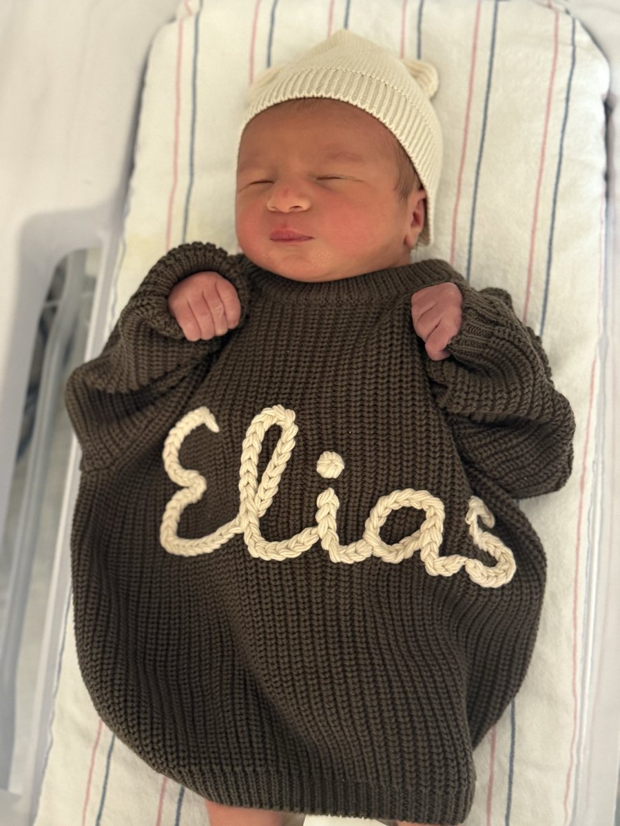 Elias Nathan Youssef Khalaf

Elias means “the Lord is my God”. 

Born on 10/14/2025 at 2:18pm. Briana and the little guy are doing great. So thankful for the countless people in our lives who have been praying and who checked in on us. 

Proud husband and proud father. God is so