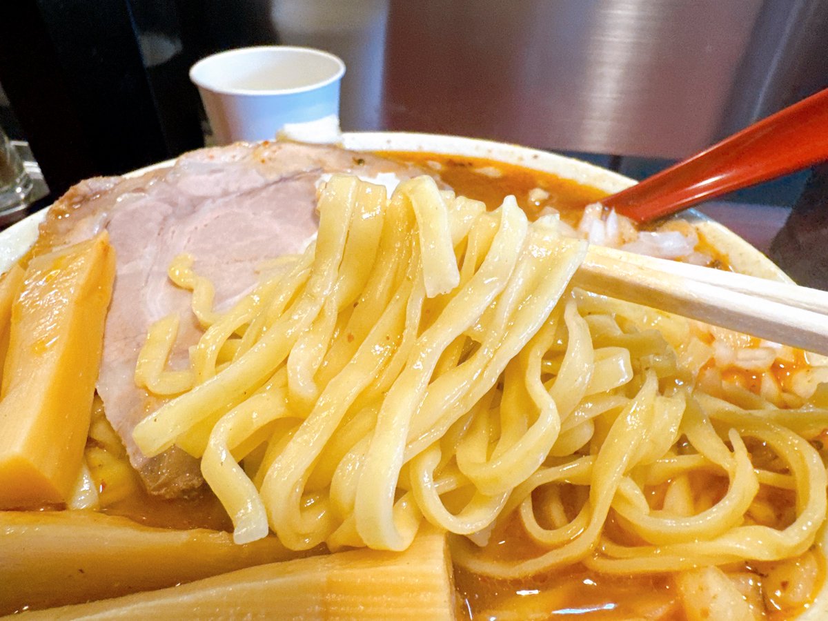 トン♪トン♪トマたん♪
浜松市 らーめん豚鬼さんへ

上島トマたん 1100円を
いただきました😋

休日の朝昼兼用ごはんに
久々の豚鬼さんでトマたん！
コレコレ〜！最高🙌🏻✨
やっぱ酸っぱ辛いのは
ここのが1番(*´༥`*)ｳﾏｼｯ♪
今日も一杯で腹一杯(ૢ˃ꌂ˂⁎)ﾃﾍ⭐︎

ごちそうさまでした🍜
#豚鬼