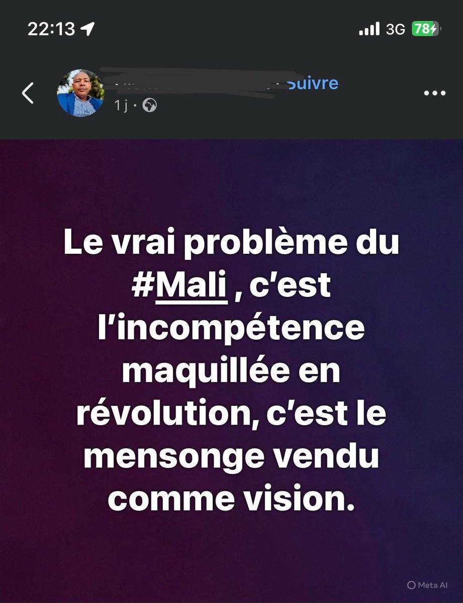 Tellement facile de critiquer pour se sentir intelligent 🧠 mais jamais prêts à devenir des acteurs du changement qu’ils souhaitent.
Il a oublié que hors cette hypothèse, le vrai problème c’est le complexe, l’opportunisme et le manque de courage d’eux, les pseudos intellectuels.