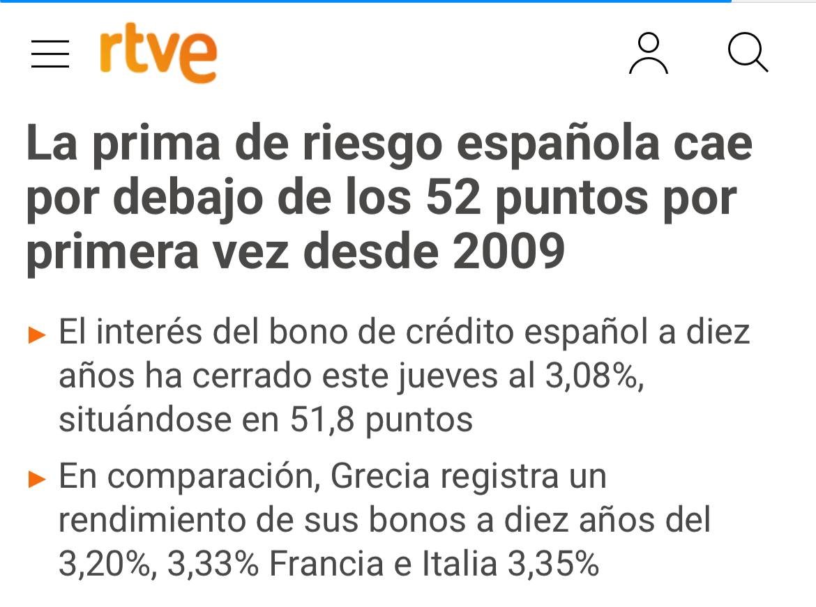 ¿Os acordáis cuando la prima de riesgo abría los telediarios cada día?

Cuando la prima de riesgo subía, era “la prioridad nacional”. Ahora que cae a mínimos, nadie habla de ella. Qué cosas.