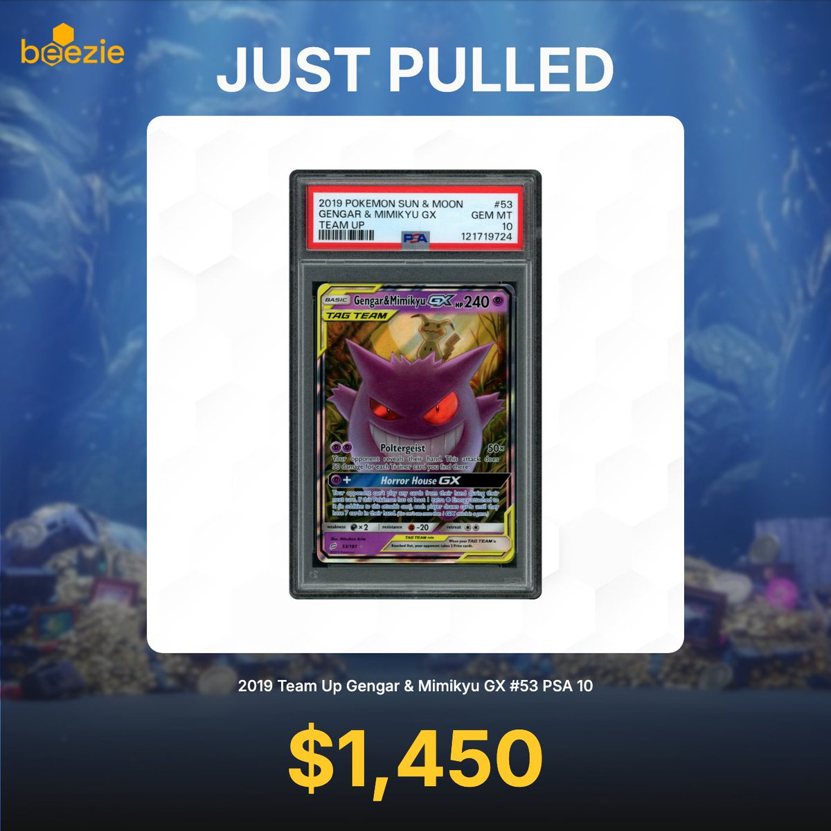 Well, I gotta give some credit to <a href="/opensea/">OpenSea</a> rewards chests for introducing me to <a href="/beezie_io/">Beezie</a>, fire pulls coming out of the OS Claw right now.