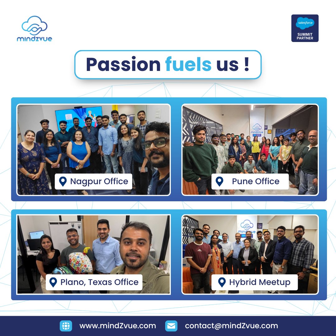 MindZvue's tweet image. “Culture is simply a shared way of doing something with passion.”

Join us : bit.ly/3Wemtx7

#mindZvue #summitpartner #salesforce #Culture #EmployeeEngagement #WorkplaceValues