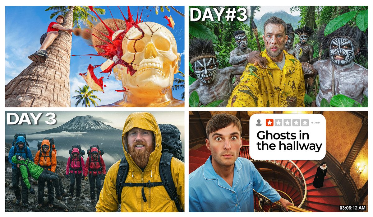 HamzaKiani16133's tweet image. My favorite IRL niche thumbnail designe what do you think about these thumbnails