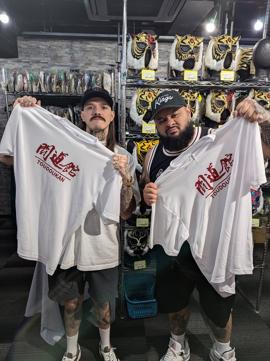 日本公演にて来日中のWWEスーパースター ブロンソン・リード選手と