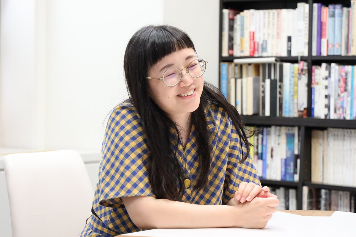 iamas_info's tweet image. 【IAMAS Graduate Interview VOL.42】
長野櫻子 （美術作家・アニメーター）公開しました。
iamas.ac.jp/interview/_042/

アニメーションをベースに制作を続ける長野櫻子さん。作家として力強く歩み続ける彼女の軌跡を松井茂教授と辿ります。