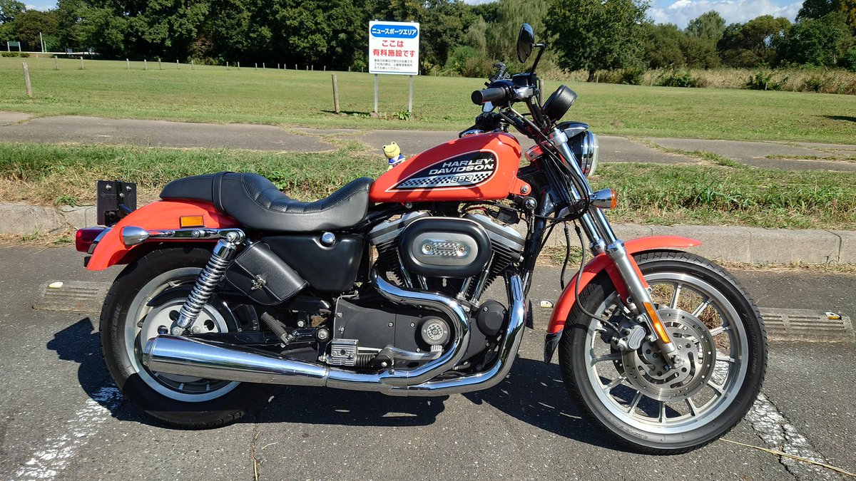 ８８３r 2020年モデルXL883N スコーチドオレンジ/シルバーフラックス