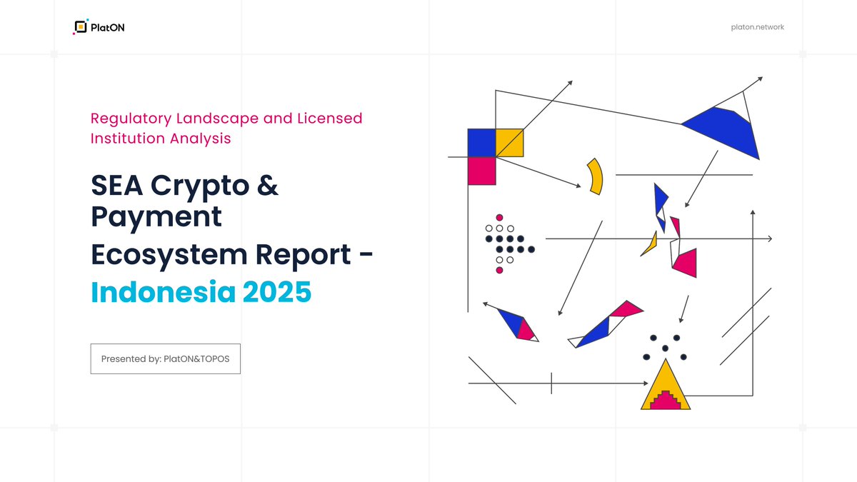 PlatON_Network's tweet image. 🚀 SEA Crypto & Payment Ecosystem Report - Indonesia 2025 Now Available
We've conducted an in-depth analysis of Indonesia's evolving digital asset regulatory framework and payment system convergence trends, providing strategic insights for fintech practitioners.