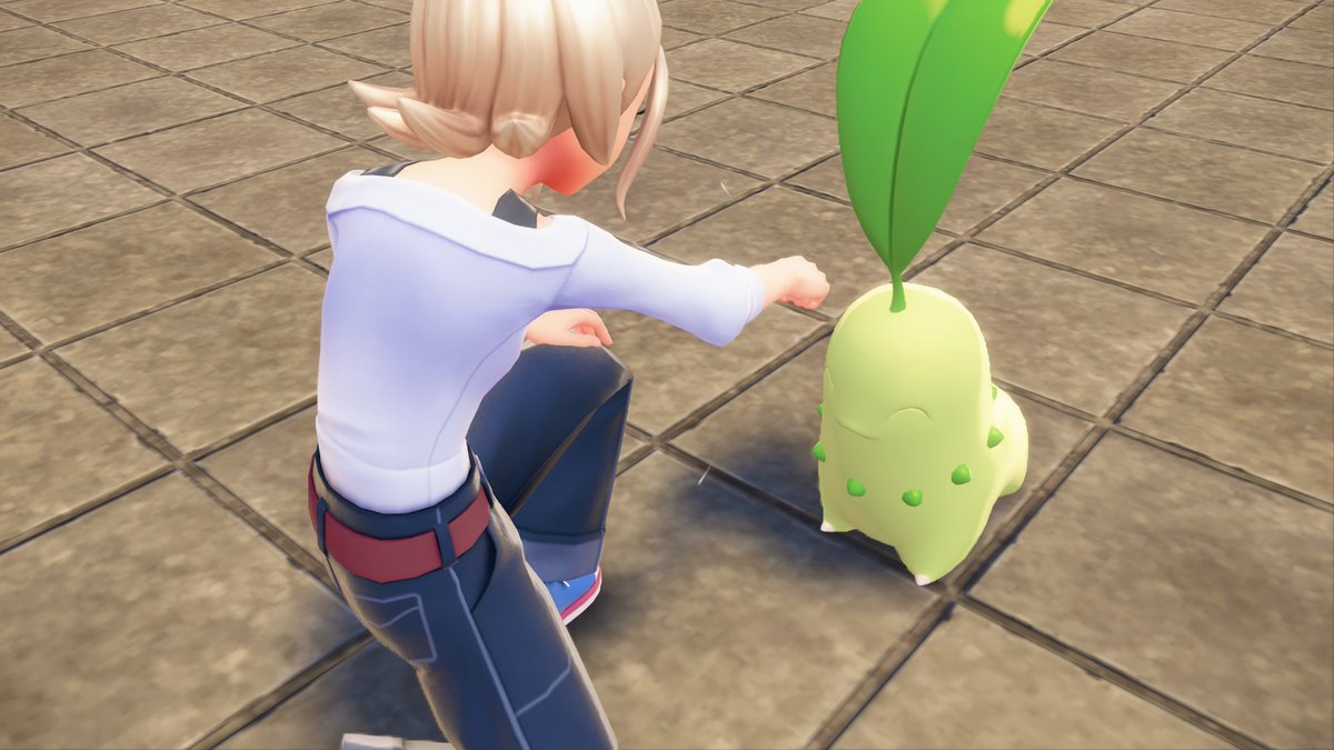 ミアレシティ観光はじめました🚃相棒はチッコリー🌿かわいい