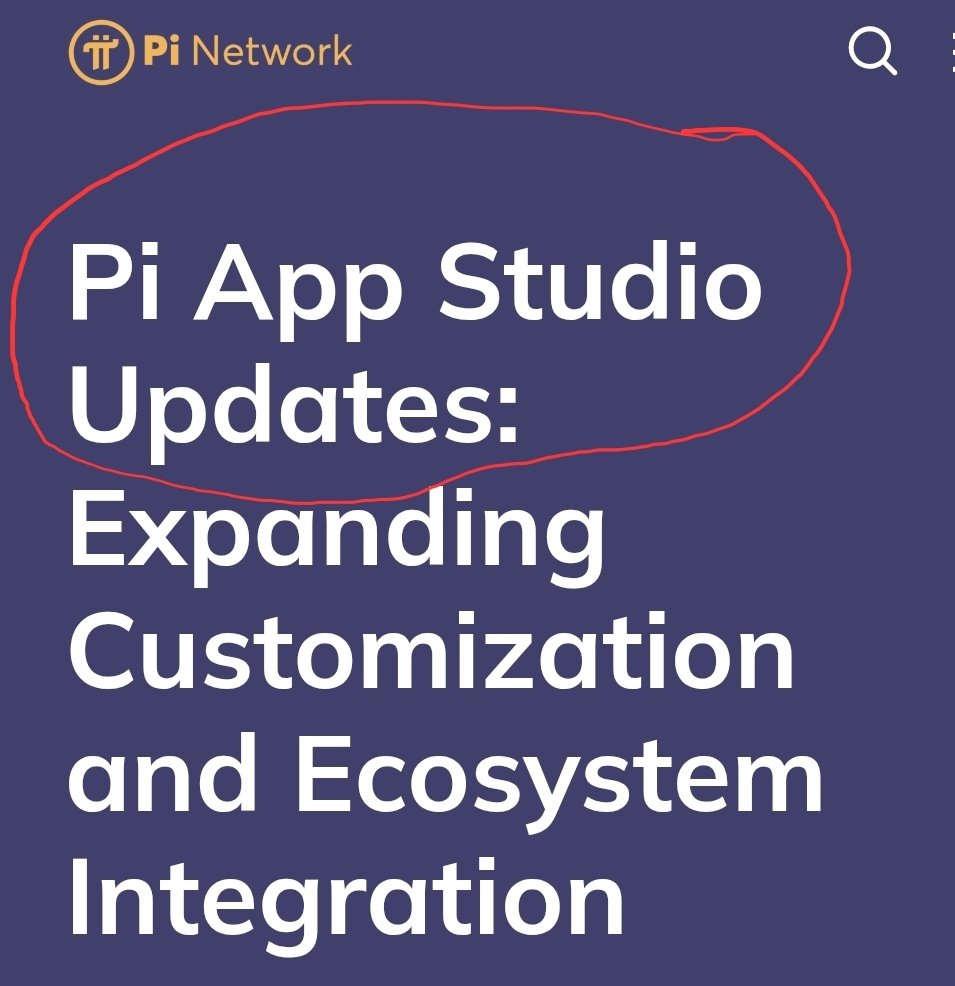 Dr_Picoin's tweet image. The Pi App Studio has rolled out an upgrade that now allows Pioneers to fully customize their own apps. It remains one of the greatest opportunities ever offered to the Pi community, empowering anyone to build a functional business app for less than 2 Pi.
While it is still…