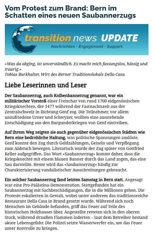 C_Transition2's tweet image. Transition News Newsletter
Newsletter lesen ... (transition-news.org/vom-protest-zu…)
Bleiben Sie informiert über Aktuelles und registrieren (transition-news.org/newsletter-abo…) Sie sich für den kostenlosen Newsletter. Dankeschön ❤️
#transitionnews #newsletter #Schweiz