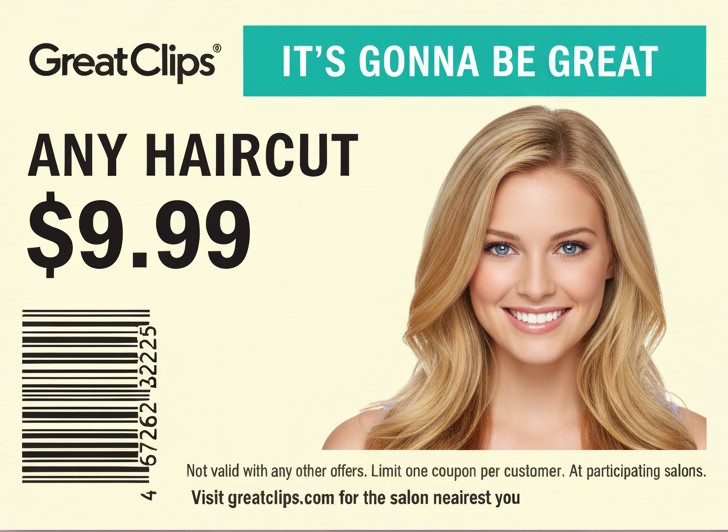 Promocode2020's tweet image. 💇♀️ Fresh look, fresh vibes!
Get your next haircut at Great Clips for just $9.99 ✂️✨
#GreatClipsCoupons