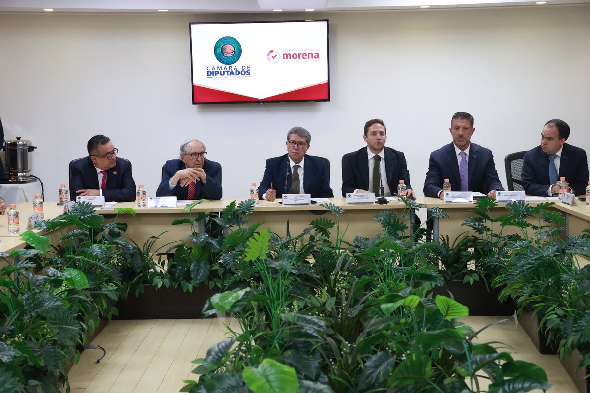 Hoy acompañé al Coordinador Ricardo Monreal en la conferencia con el secretario de Salud, David Kershenobich Stalnikowitz. 

#CamaraDeDiputados #Morena #RGV #Tamaulipas #RicardoMonreal #DavidKershenobich #Salud #Bienestar #México #Transformación #Colaboración