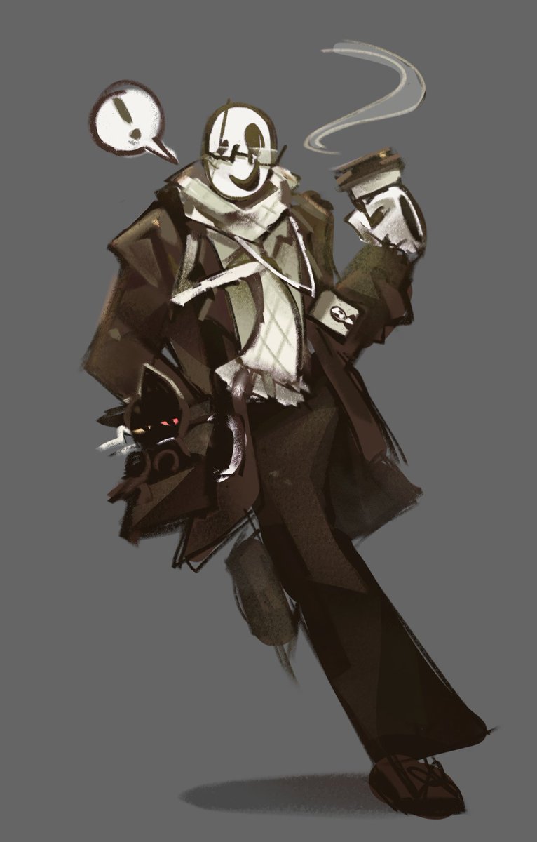 HI WD GASTERIM LIKER Gaste BIG FAN FUNNYGASTER H%# (@imwingingmyding) on Twitter photo Drawing Gaster until he is revealed in Deltarune, day 44 Drawing Gaster until he is revealed in Deltarune, day 44