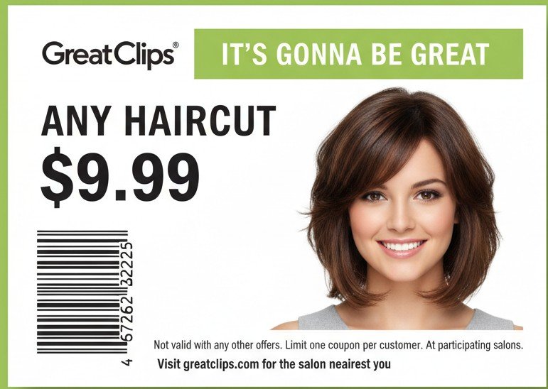 $10.99 Great Clips Coupons - $3 off January 2026 tweet media