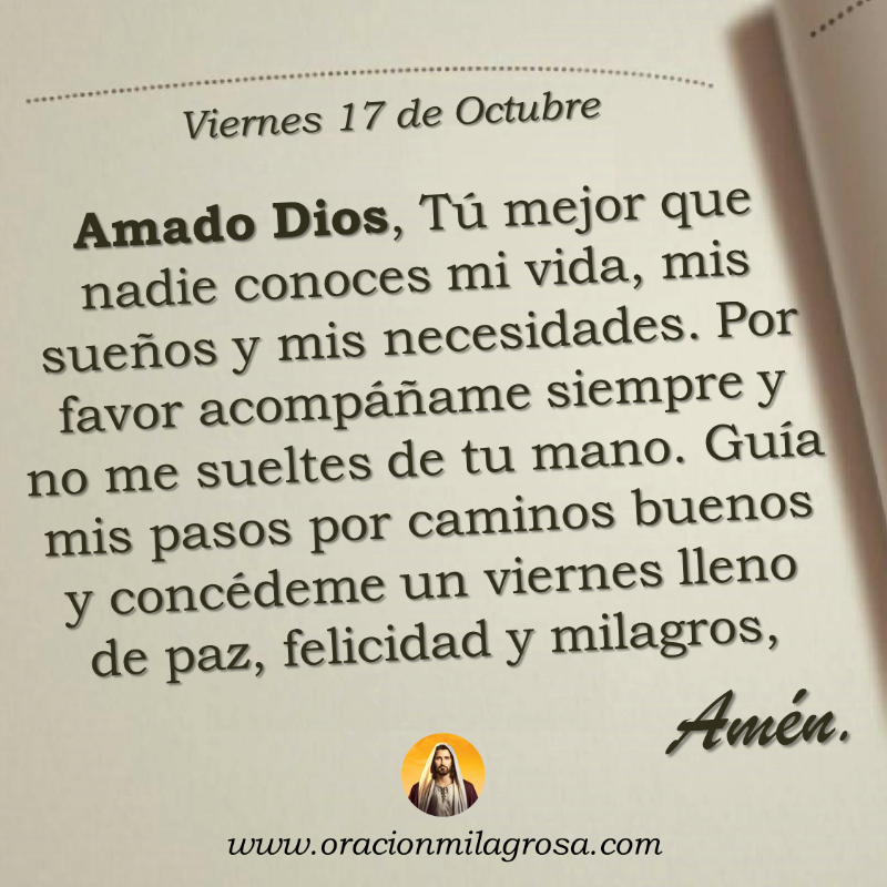 oracion_milagro's tweet photo. Oración para el viernes 17 de octubre de 2025: https://t.co/CrnLxYfT2V
